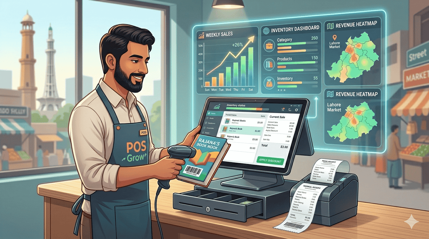 Best POS System in Lahore for Shops, Restaurants & Retail Businesses