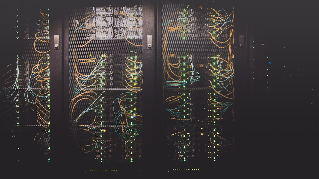 Website hosting servers and domain services